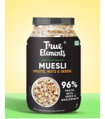 True Elements Muesli Fruits, Nuts And Seeds 1kg (Bottle)
